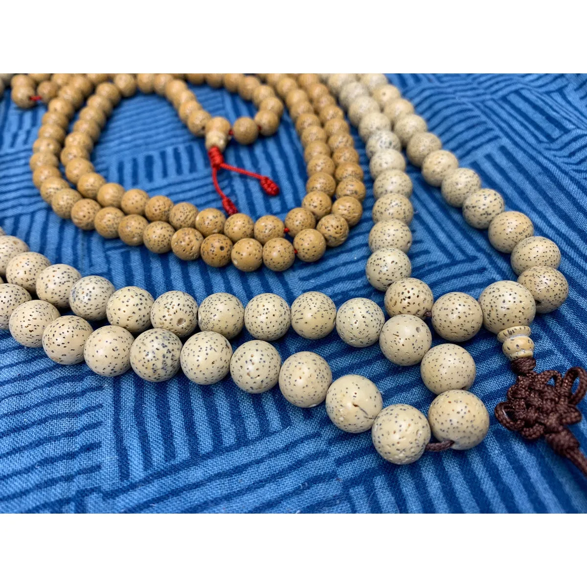 Rattan Seed Malas for Neck or Wrist Wrap from Nepal