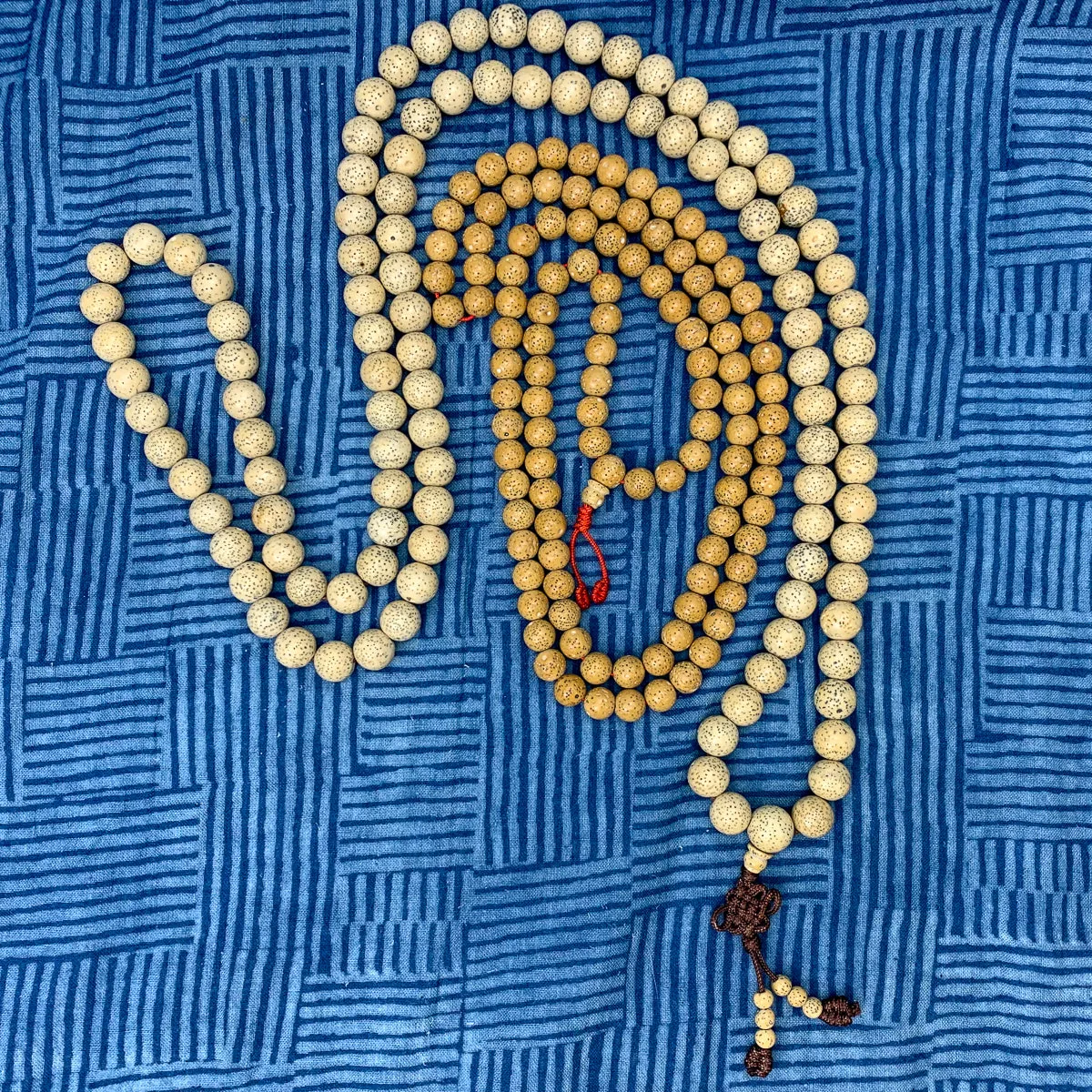 Rattan Seed Malas for Neck or Wrist Wrap from Nepal