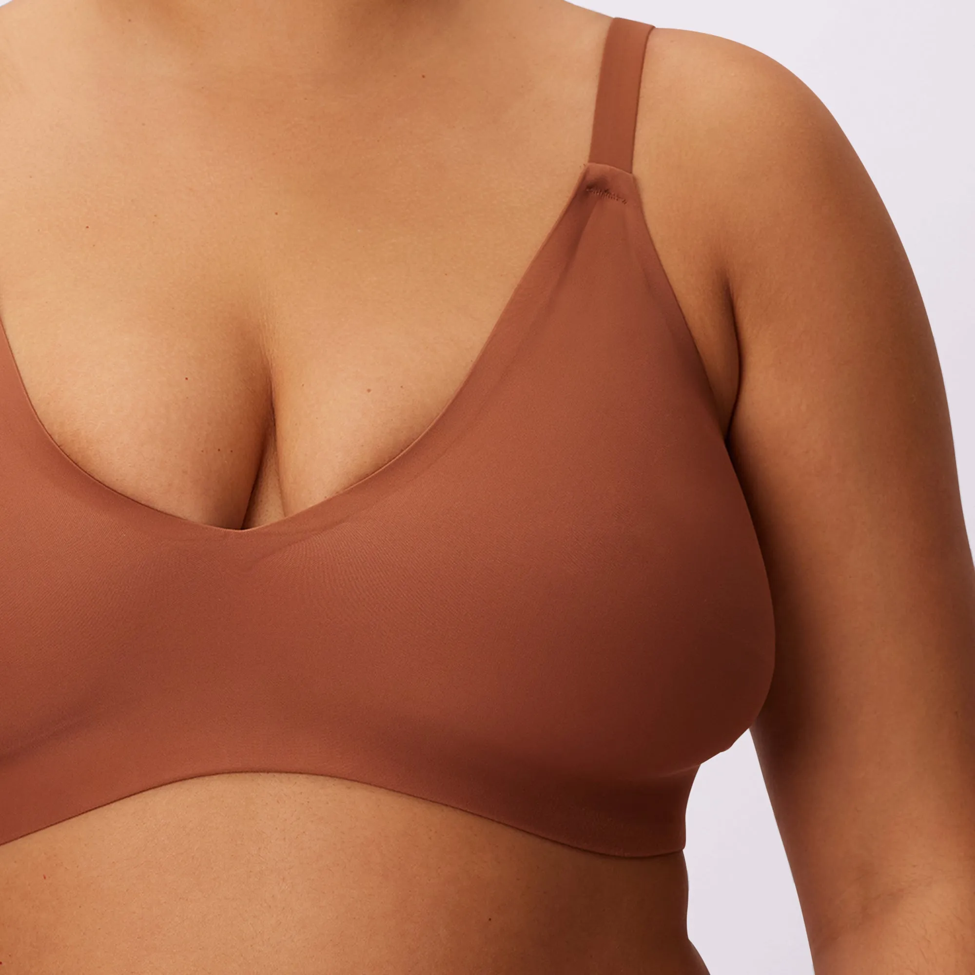 Smooth Lift Triangle Bralette | Seamless Universal | Archive (Maple)