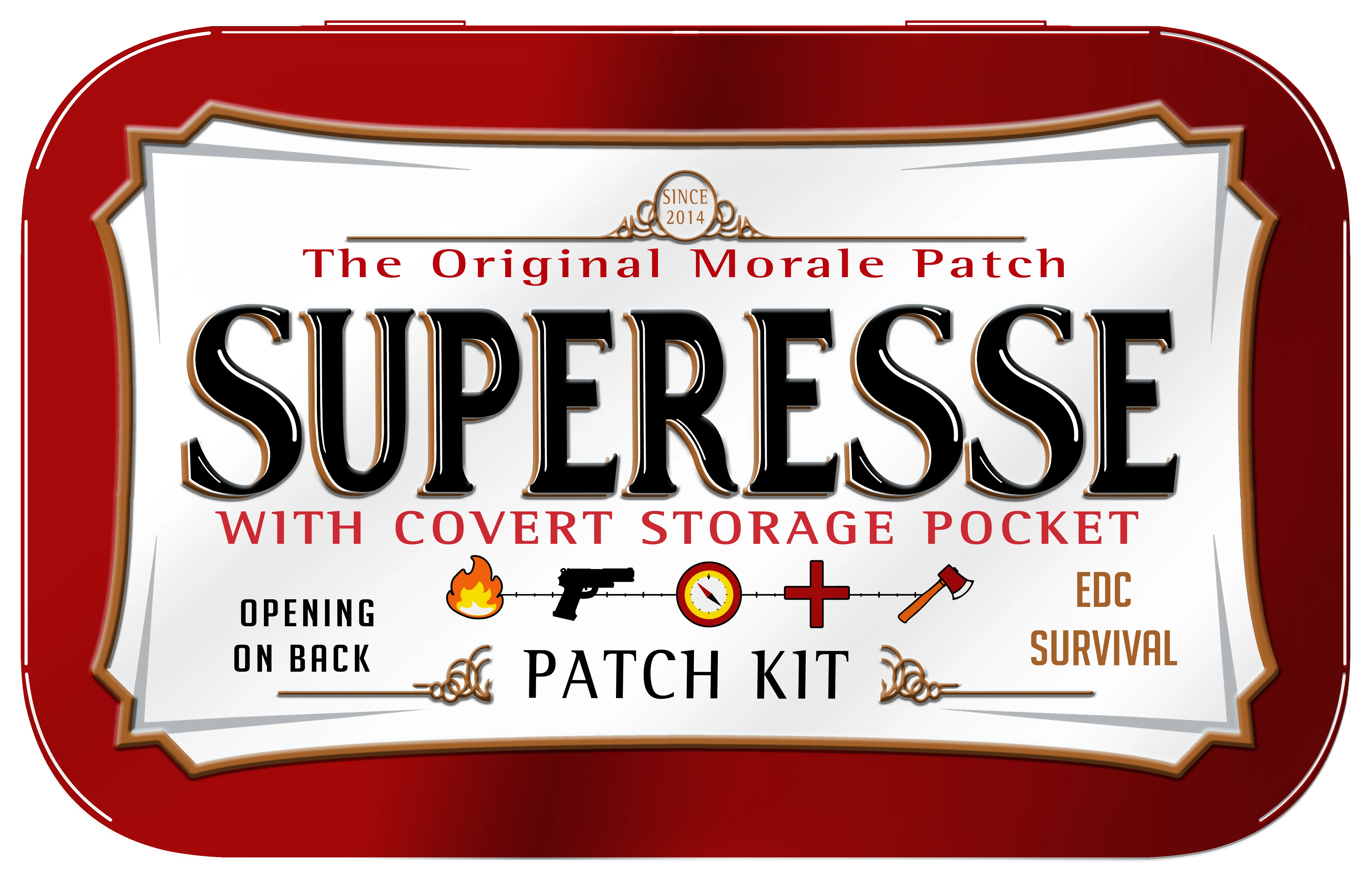 Storage Pocket Patch:  Altoids The Original Morale Patch by Superesse with Covert Storage Pocket