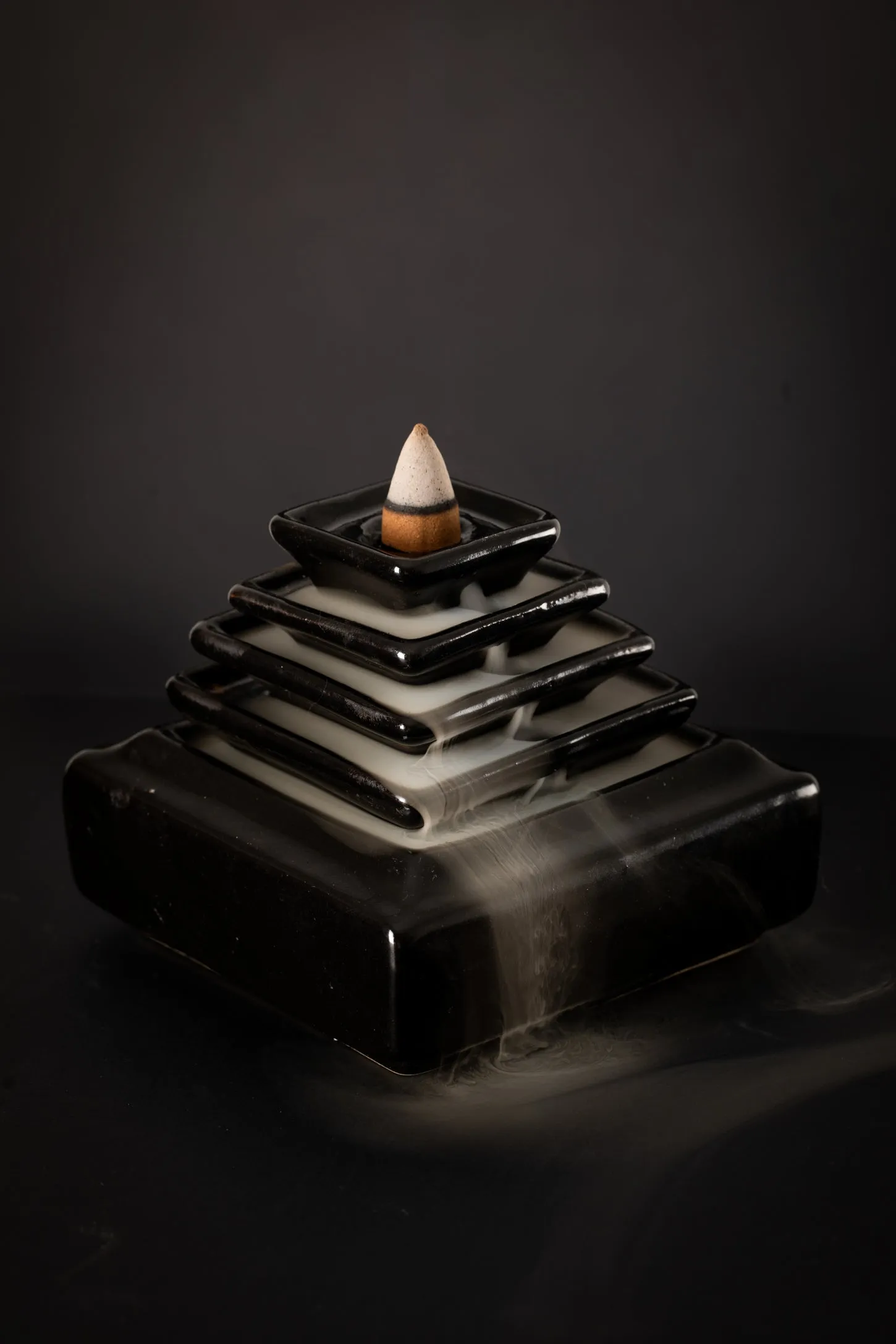 Temple Waterfall Backflow Incense Burner