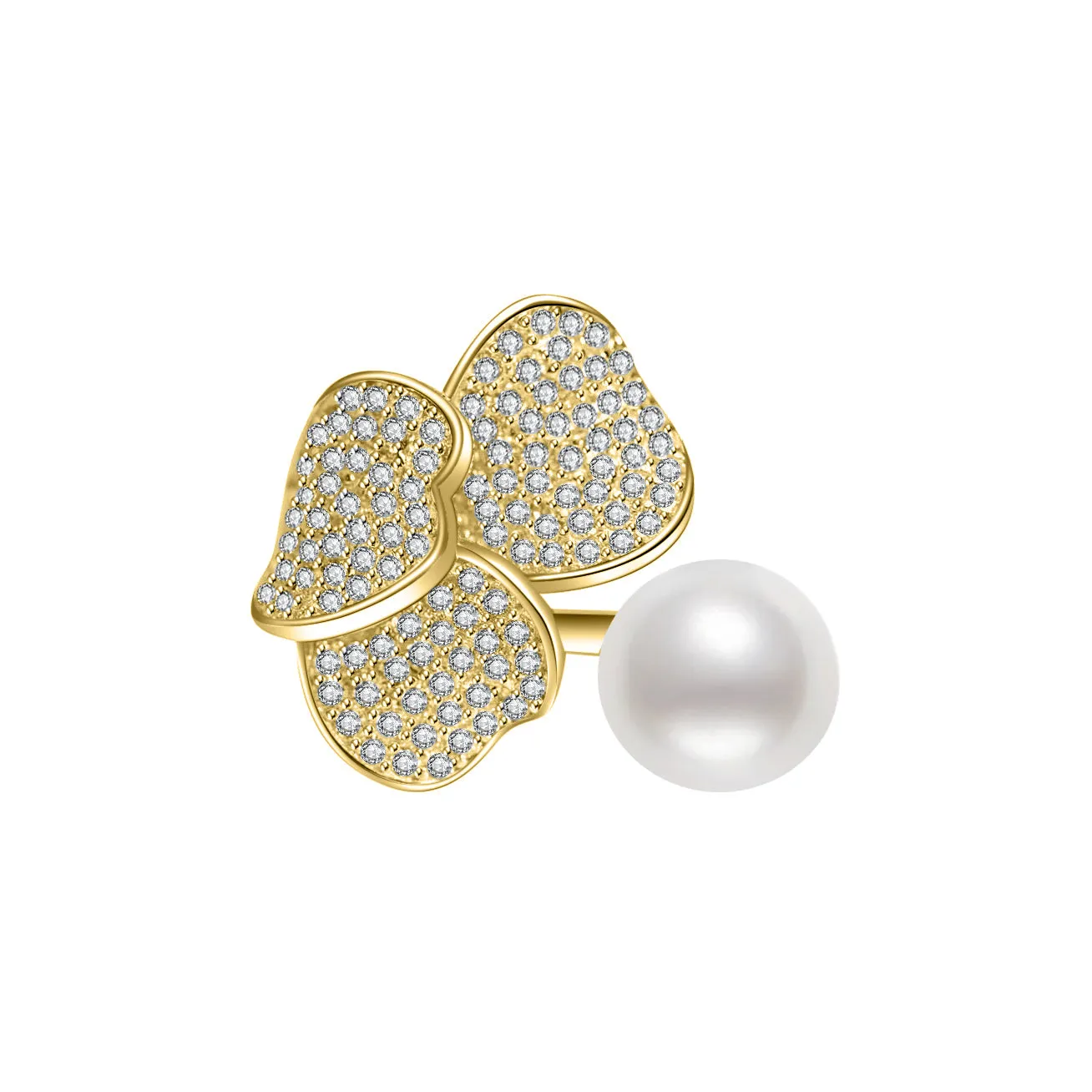 Top Grade Freshwater Pearl Ring WR00194 | GARDENS