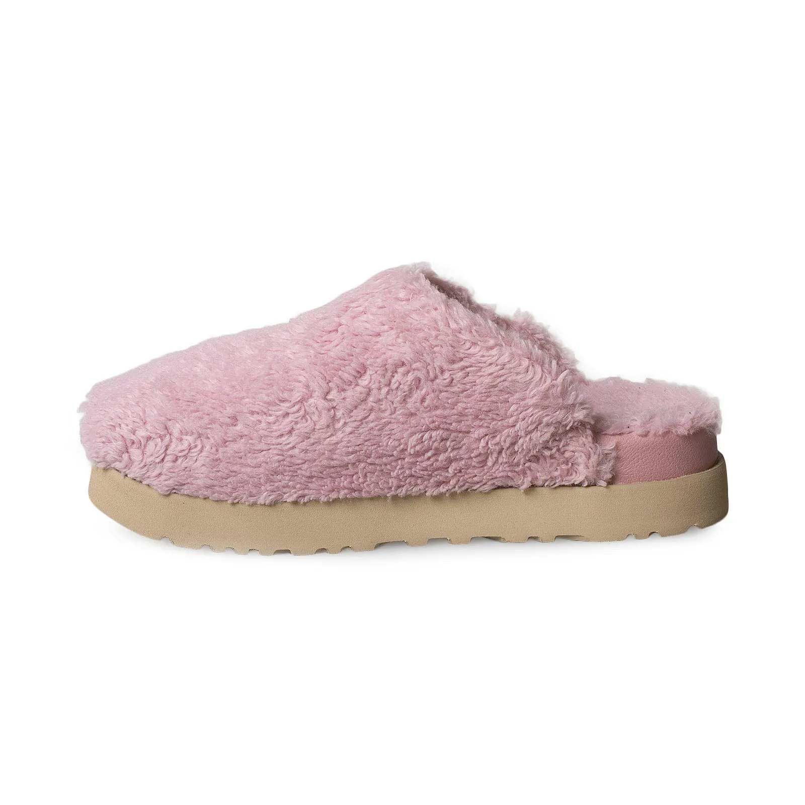 UGG Fuzz Sugar Slide Shell Pink Slippers - Women's