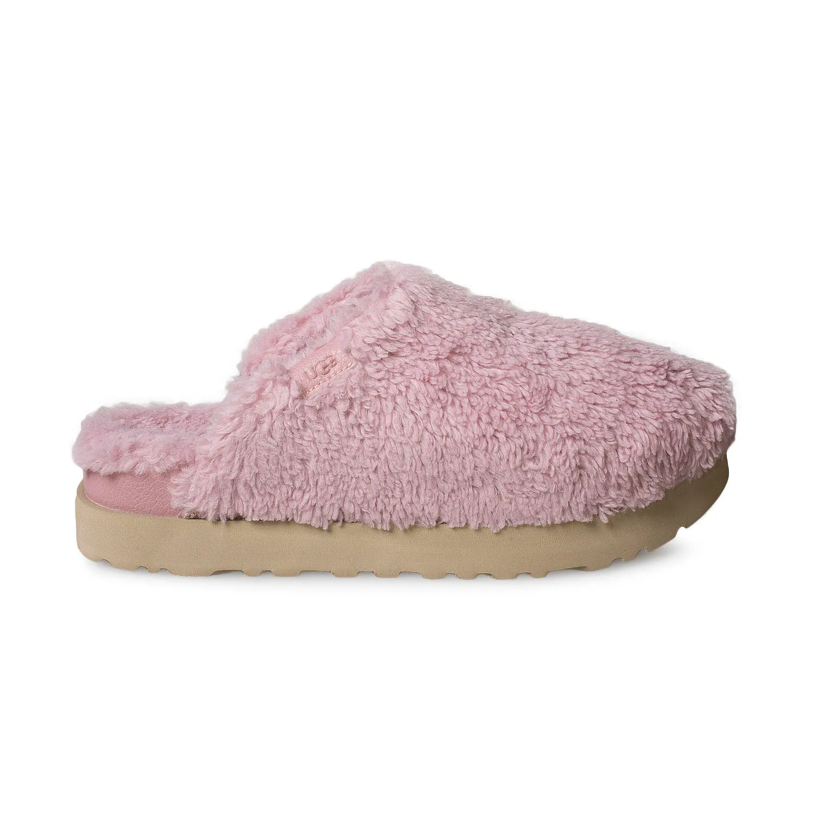 UGG Fuzz Sugar Slide Shell Pink Slippers - Women's