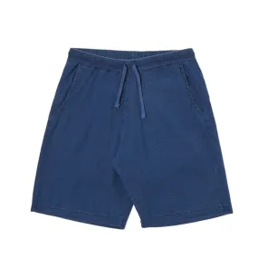 UNIVERSAL WORKS Lumber Short In Washed Indigo Seersucker