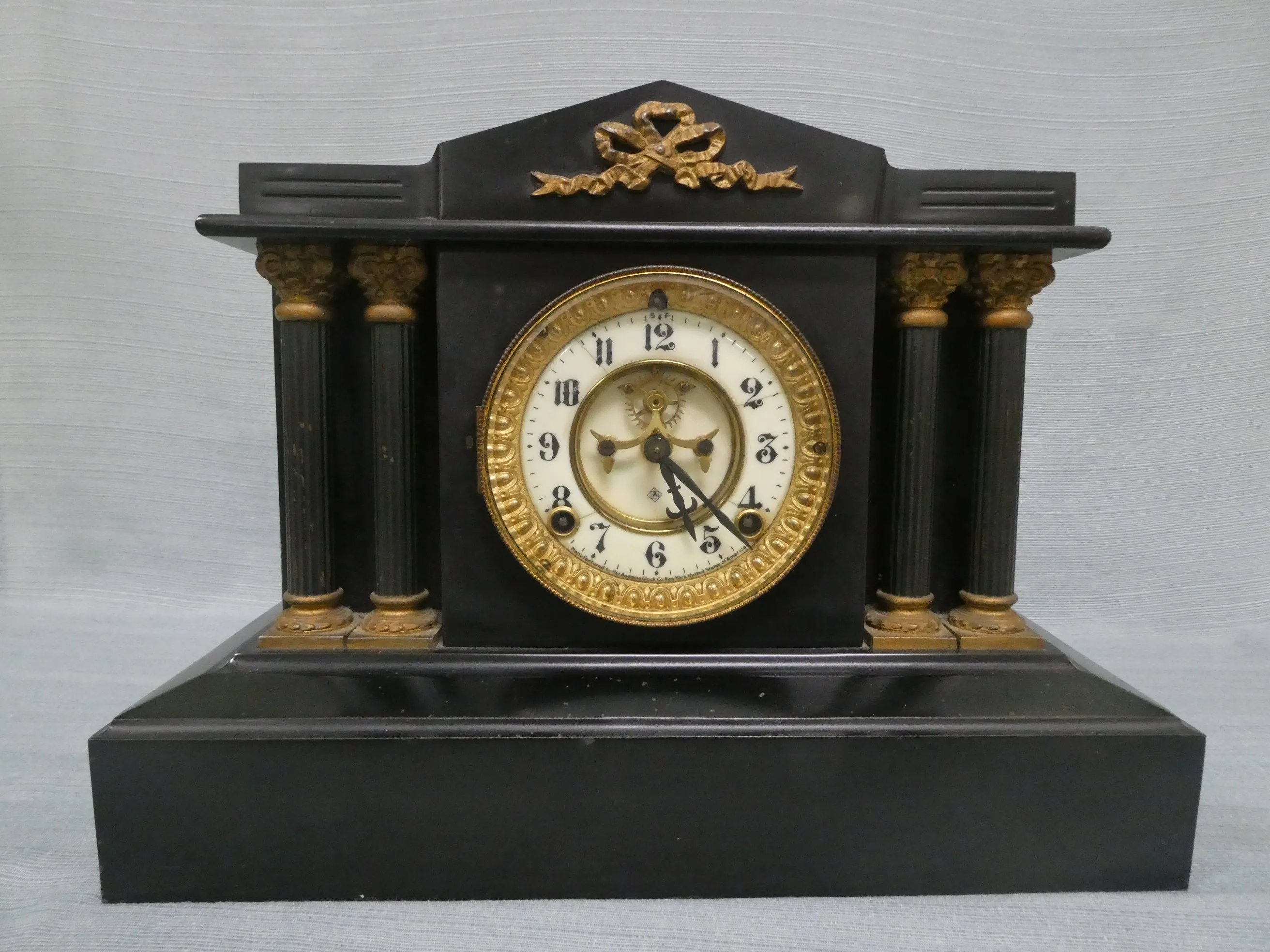 Vintage Ansonia 8-Day Mantel Clock