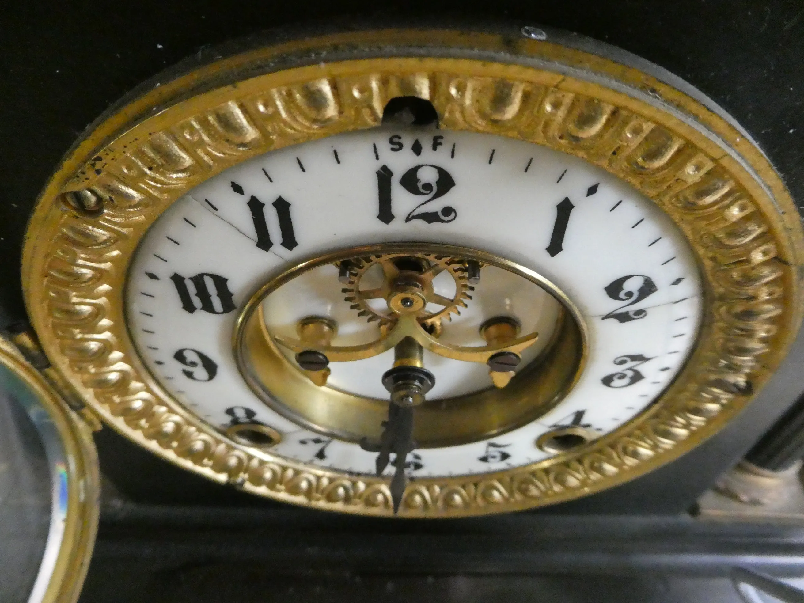 Vintage Ansonia 8-Day Mantel Clock