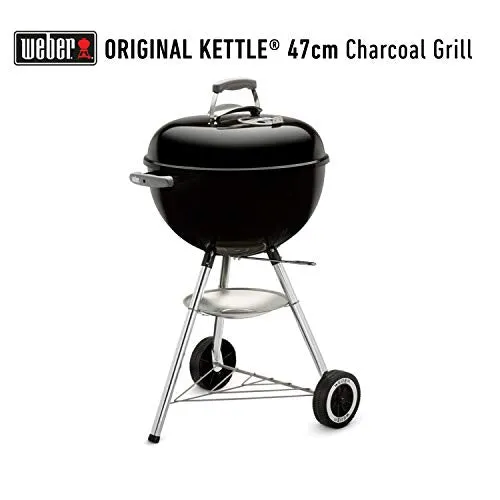 Weber Original Kettle Charcoal Grill 47cm with Thermometer