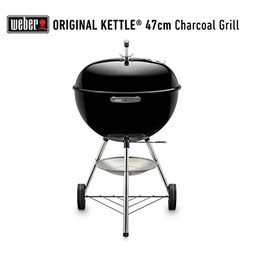 Weber Original Kettle Charcoal Grill 47cm with Thermometer