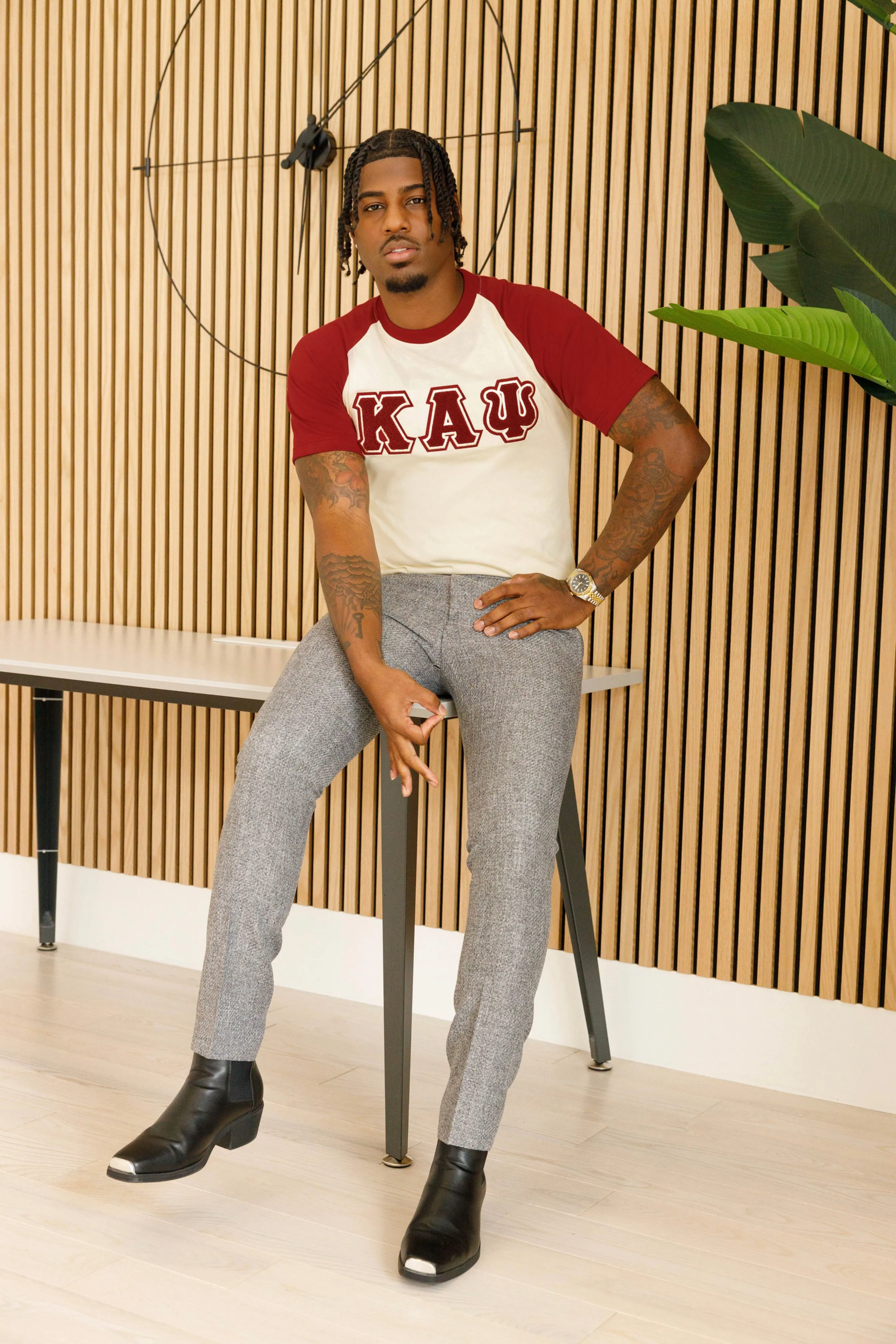 ΚΑΨ Raglan Chenille Tee