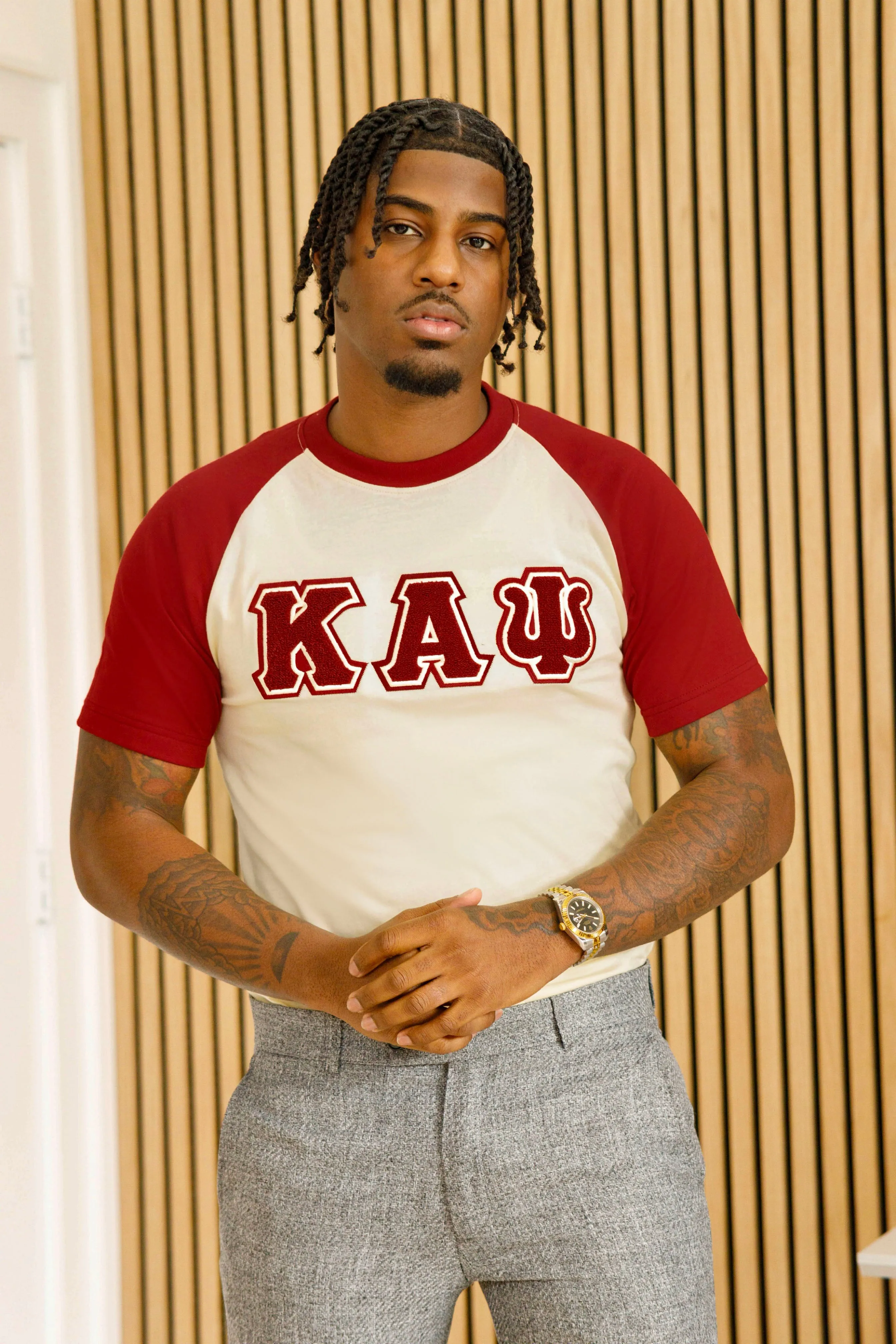 ΚΑΨ Raglan Chenille Tee